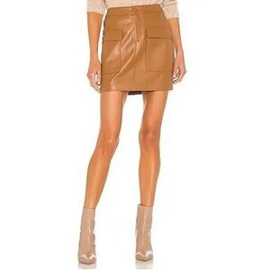 BB Dakota Vegan Leather Too Late Miniskirt - Fall Outfit Staple